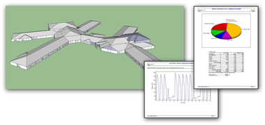 Building modeling and energy auditing