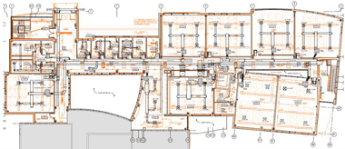 Commissioning in Pre-design drawings